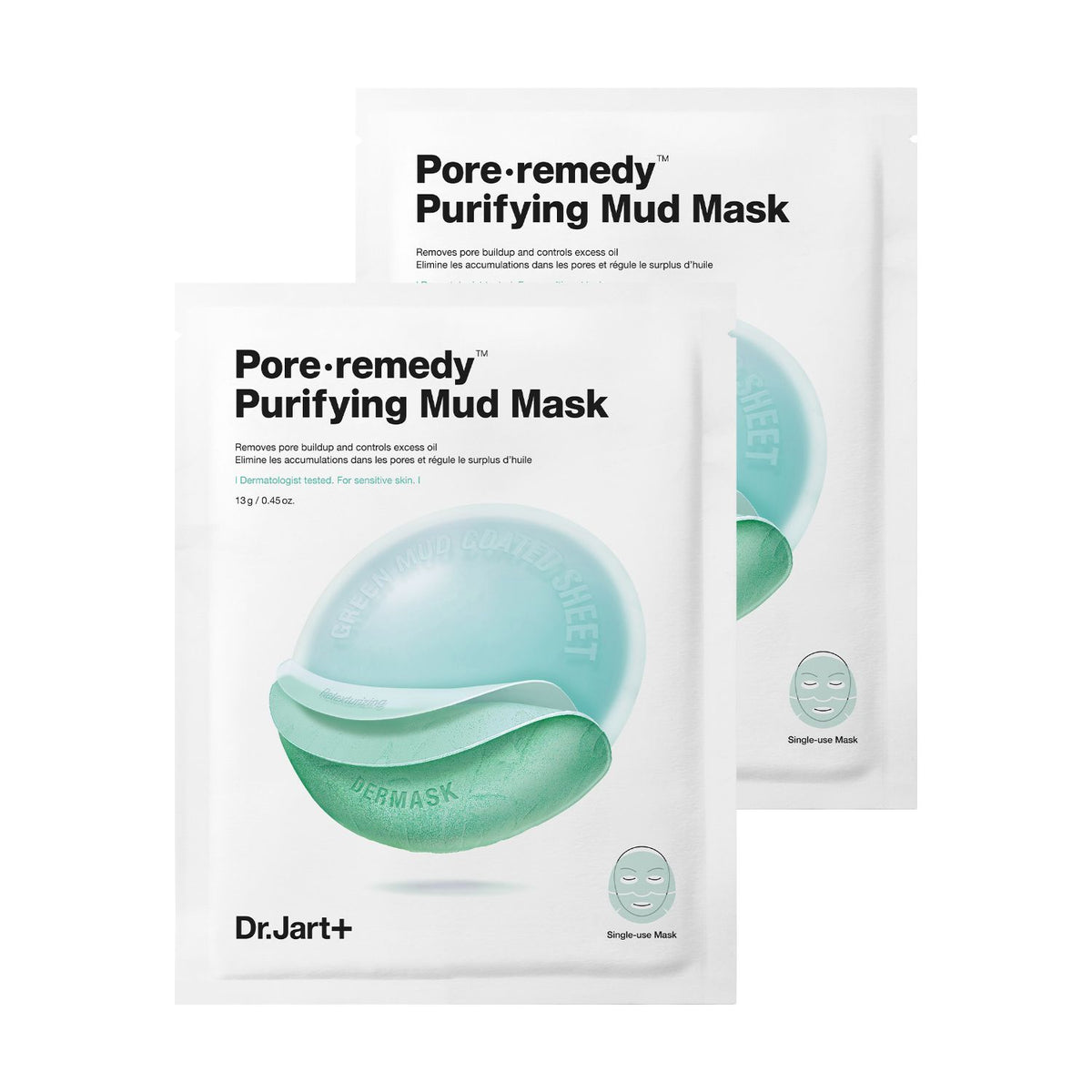 Dr Jart+ Pore Remedy purifying mask duo - British product