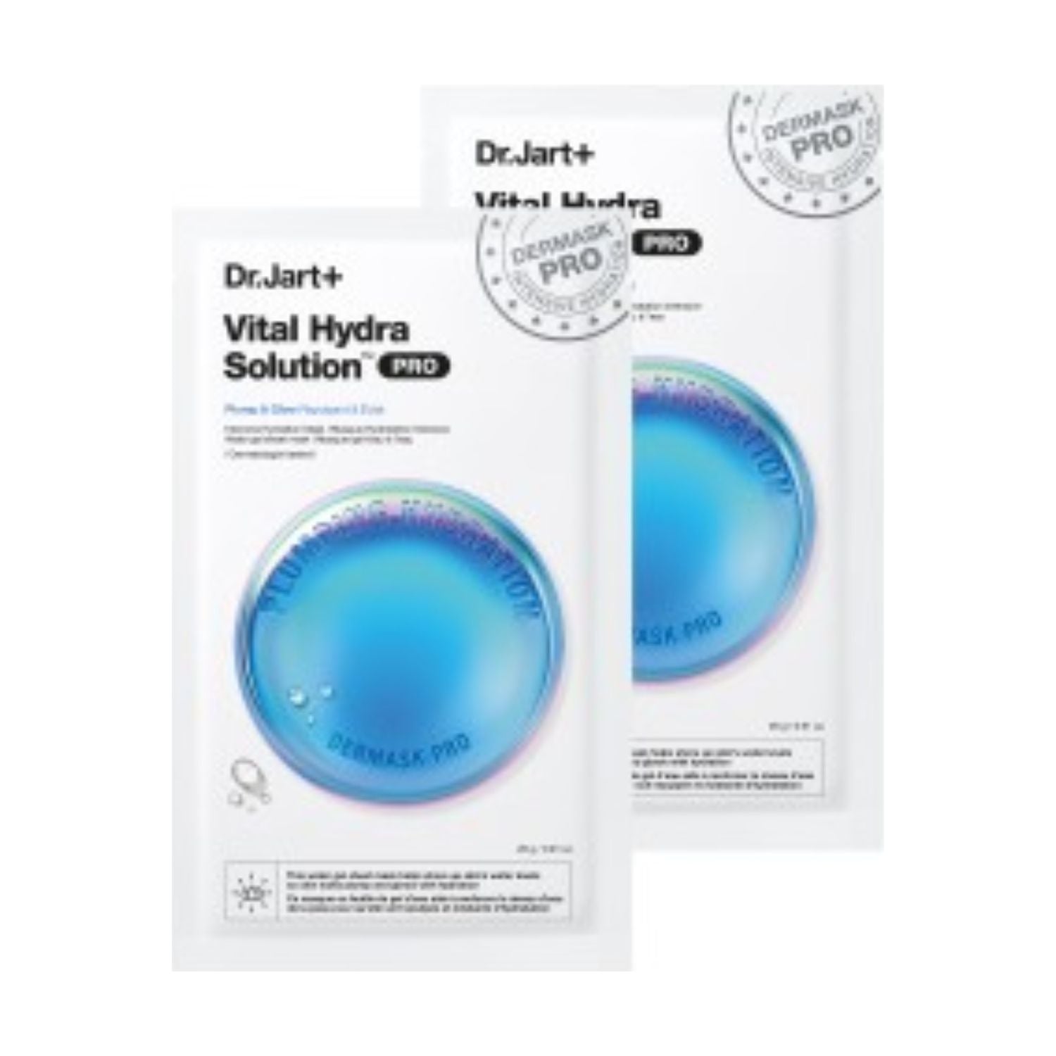 Dr.Jart+ hydrating sheet mask duo, imported from the UK
