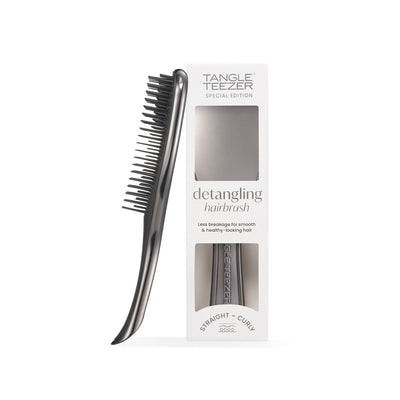 Boots Tangle Teezer The Ultimate Detangler Chrome Midnight Silver Hairbrush- Buy online at McGrocer