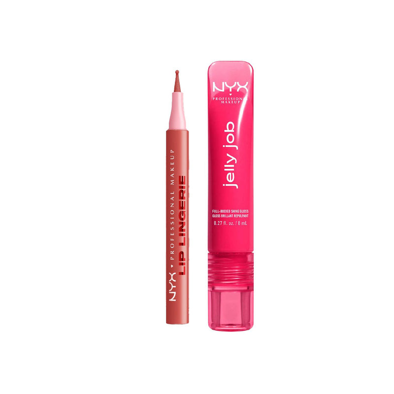 NYX lip liner stain and lip gloss bundle - British product