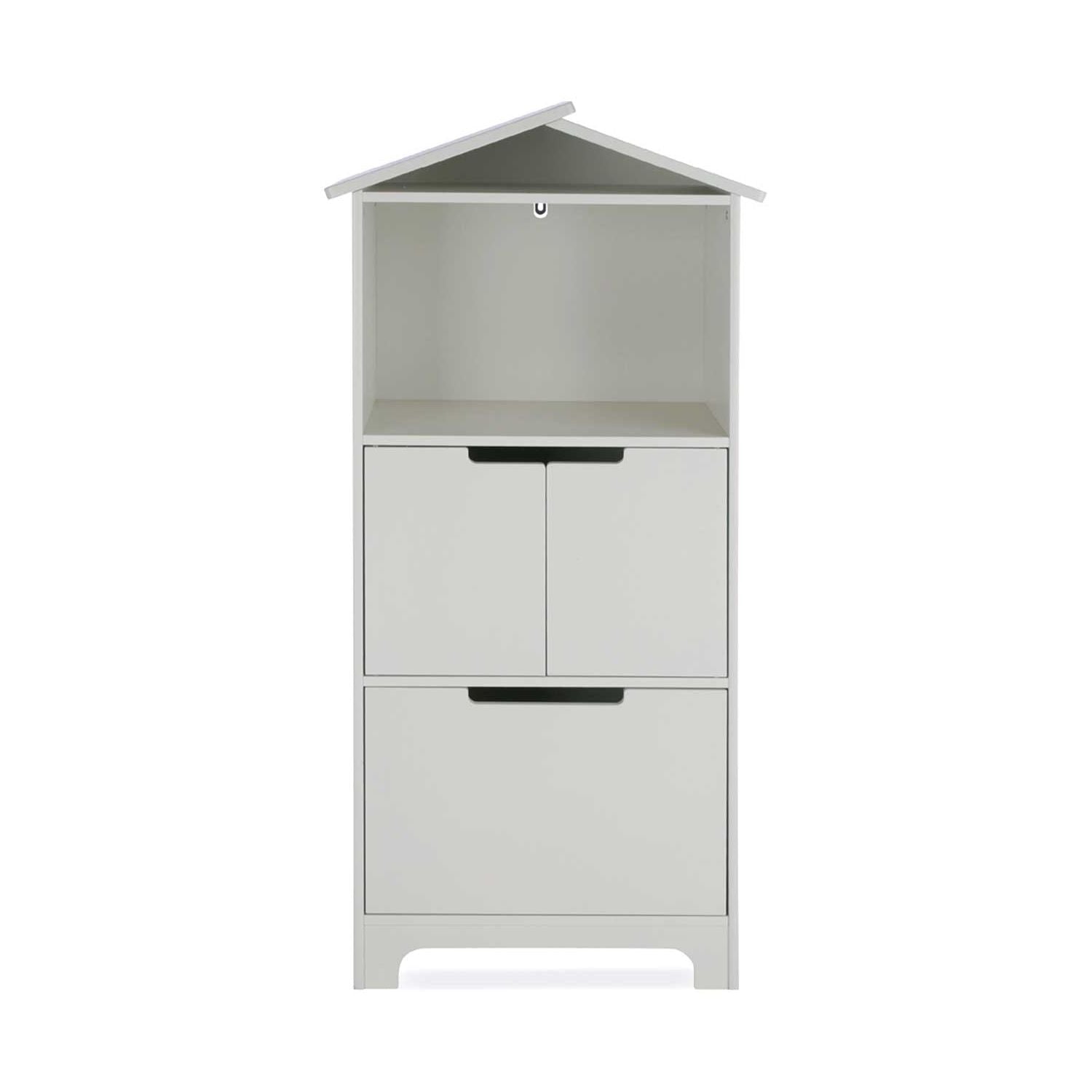 CuddleCo play house storage unit in Pebble finish, UK version