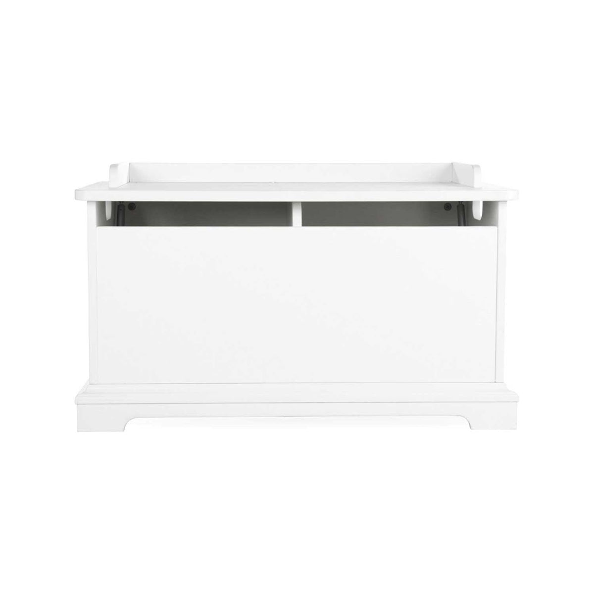 CuddleCo Beaumont nursery storage box in white (British brand)