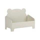 CuddleCo Bear Book Storage in Pebble children's book storage, UK version