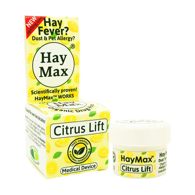 Boots HayMax Citrus Lift Organic Drug Free Allergen Barrier Balm 5ml- Buy online at McGrocer