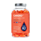 Cardio Salmon Oil salmon oil supplement with K2 90 capsules, imported from the UK