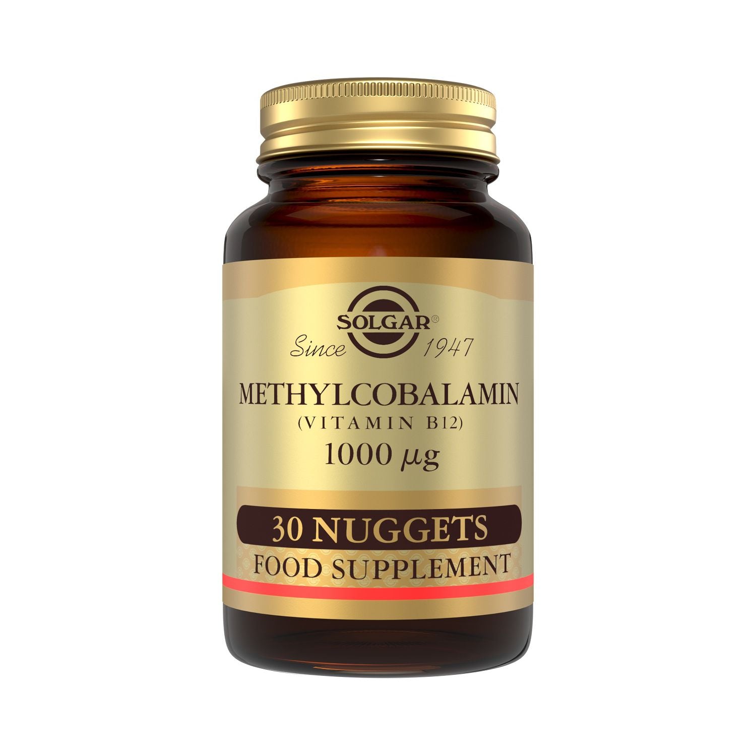 Solgar methylcobalamin vitamin B12 nuggets 1000 mcg 30 count - British product