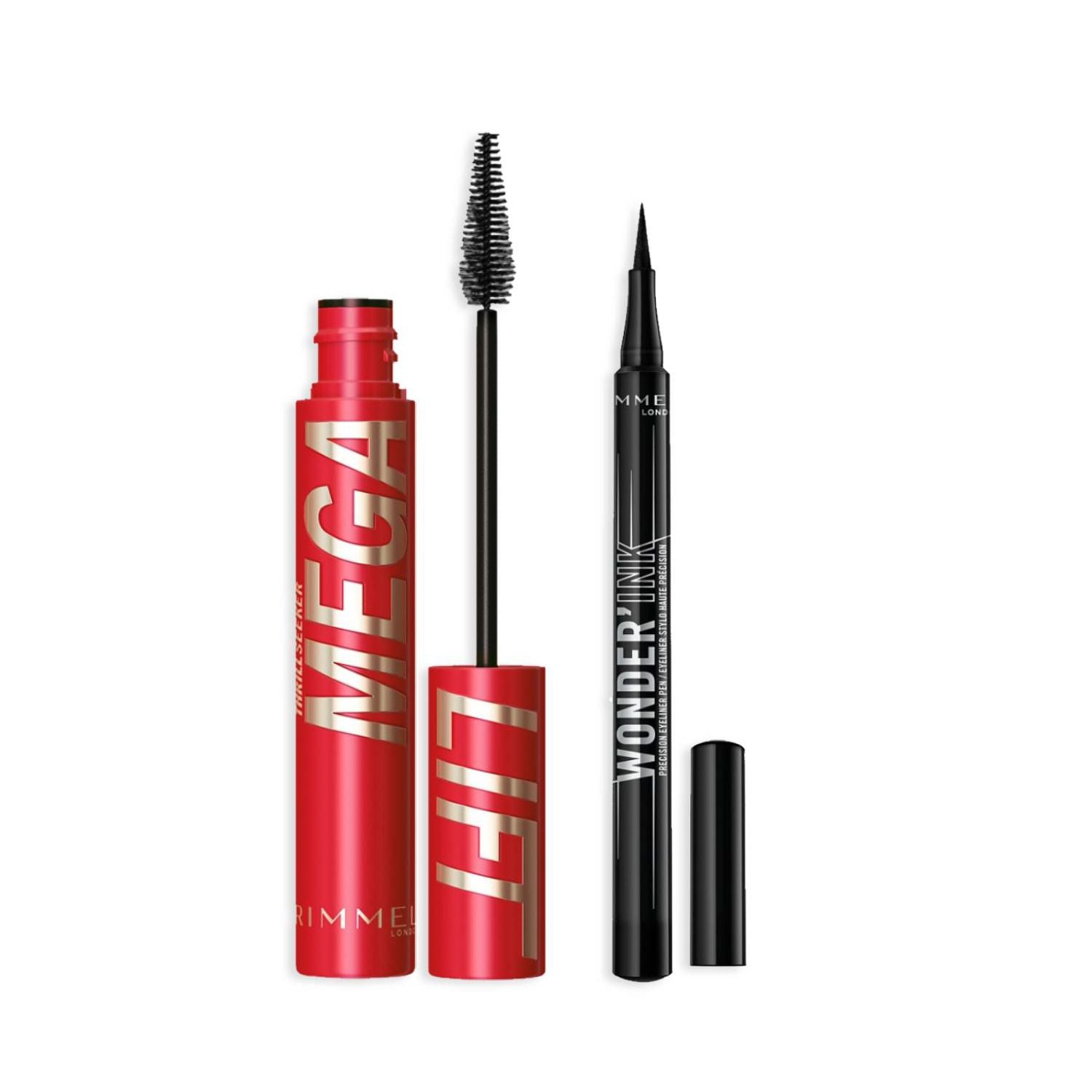 Rimmel Megalift mascara liner bundle - British product