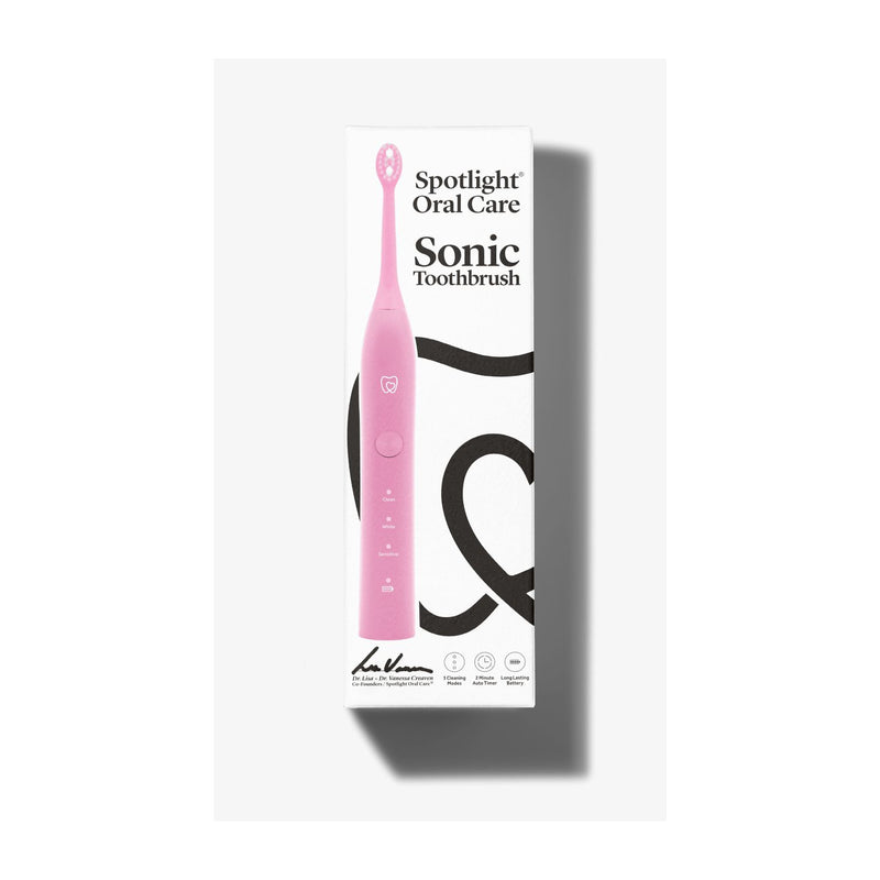 Spotlight Oral Care Sonic Toothbrush Hot Pink