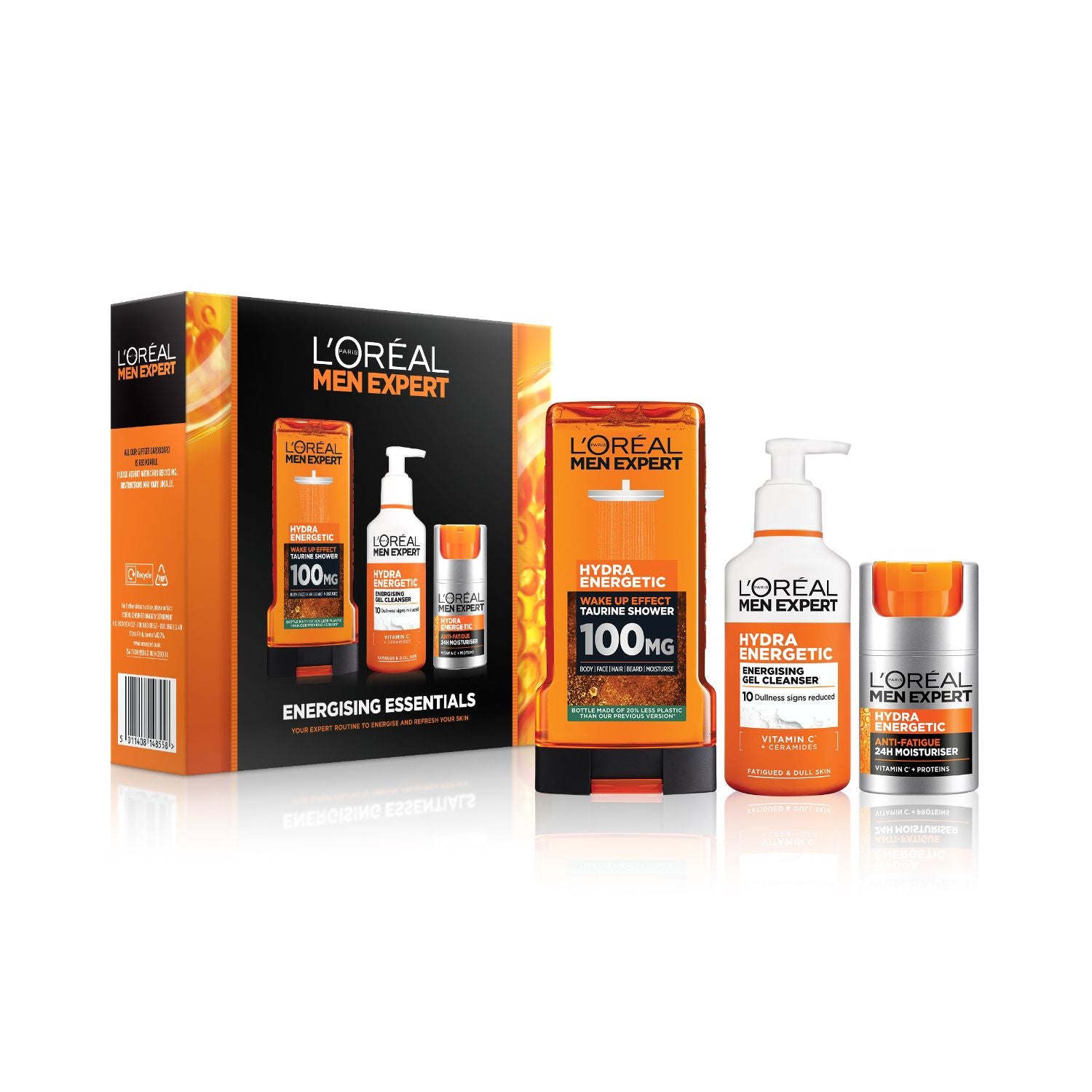 L'Oréal Men Expert energising essentials gift set - British product