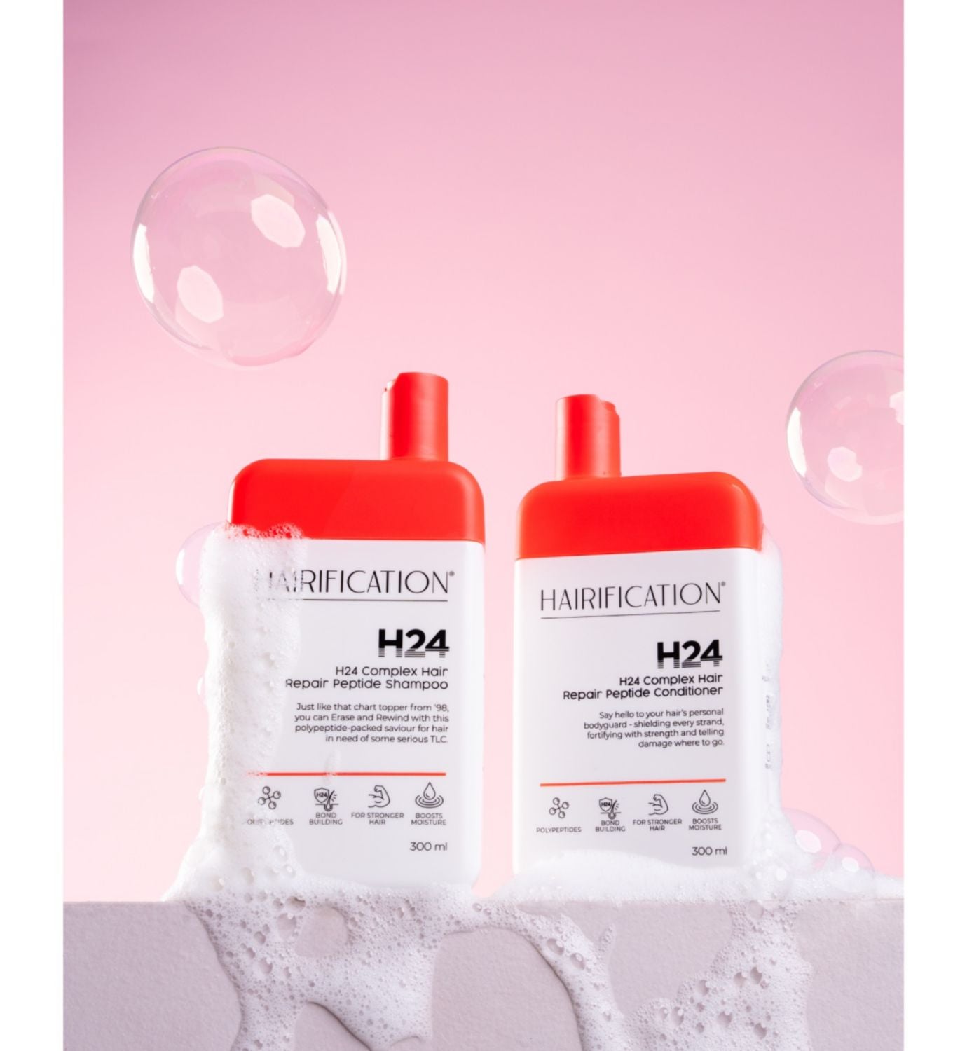 Hairification H24 Complex Hair Repair Peptide Conditioner 300ml, UK version