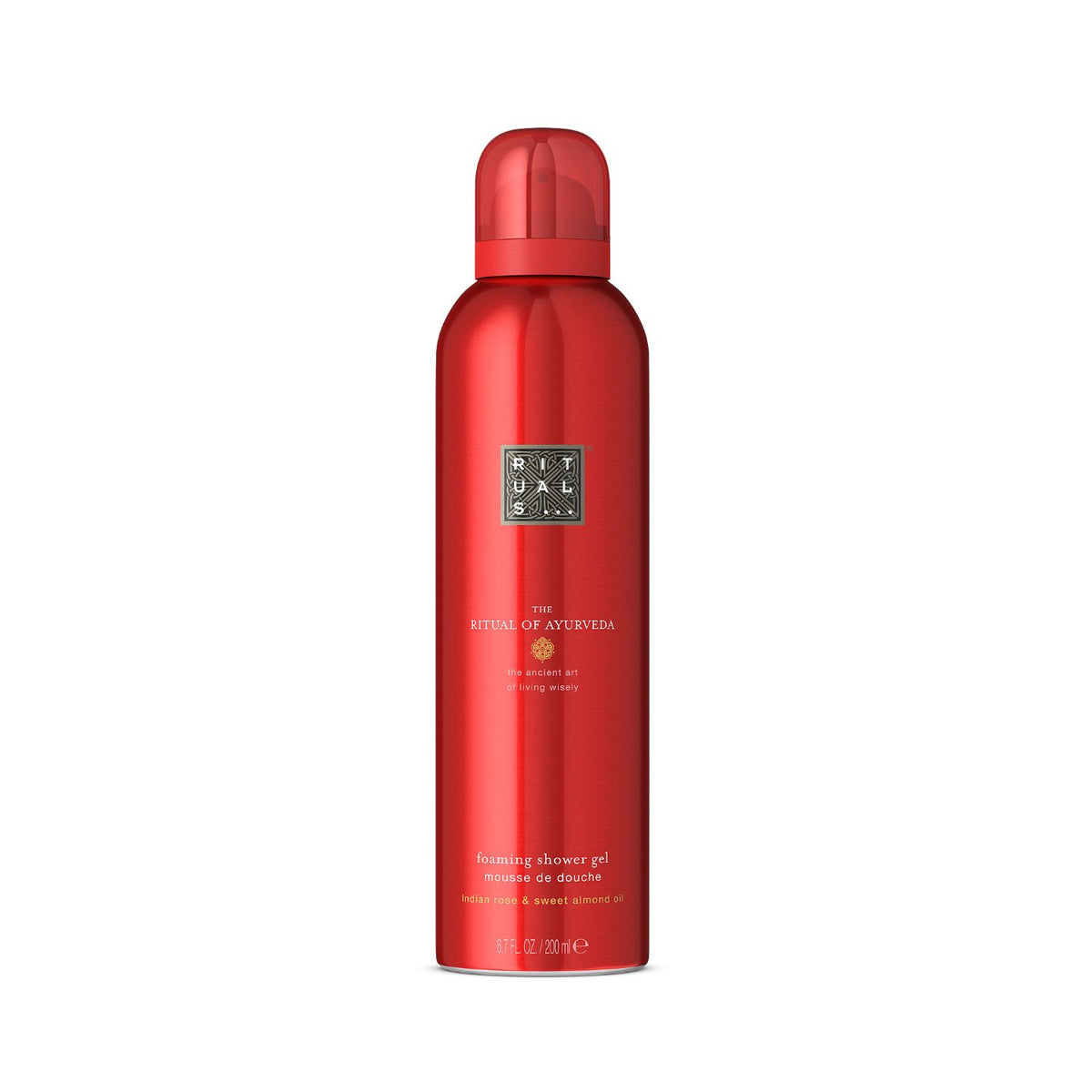 Rituals foaming shower gel Indian rose almond oil 200ml - British product