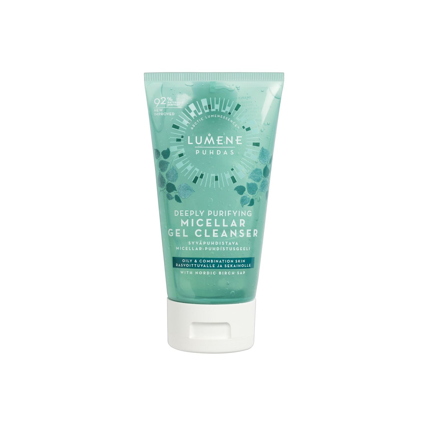 LUMENE deeply purifying micellar gel cleanser 150ml - British product