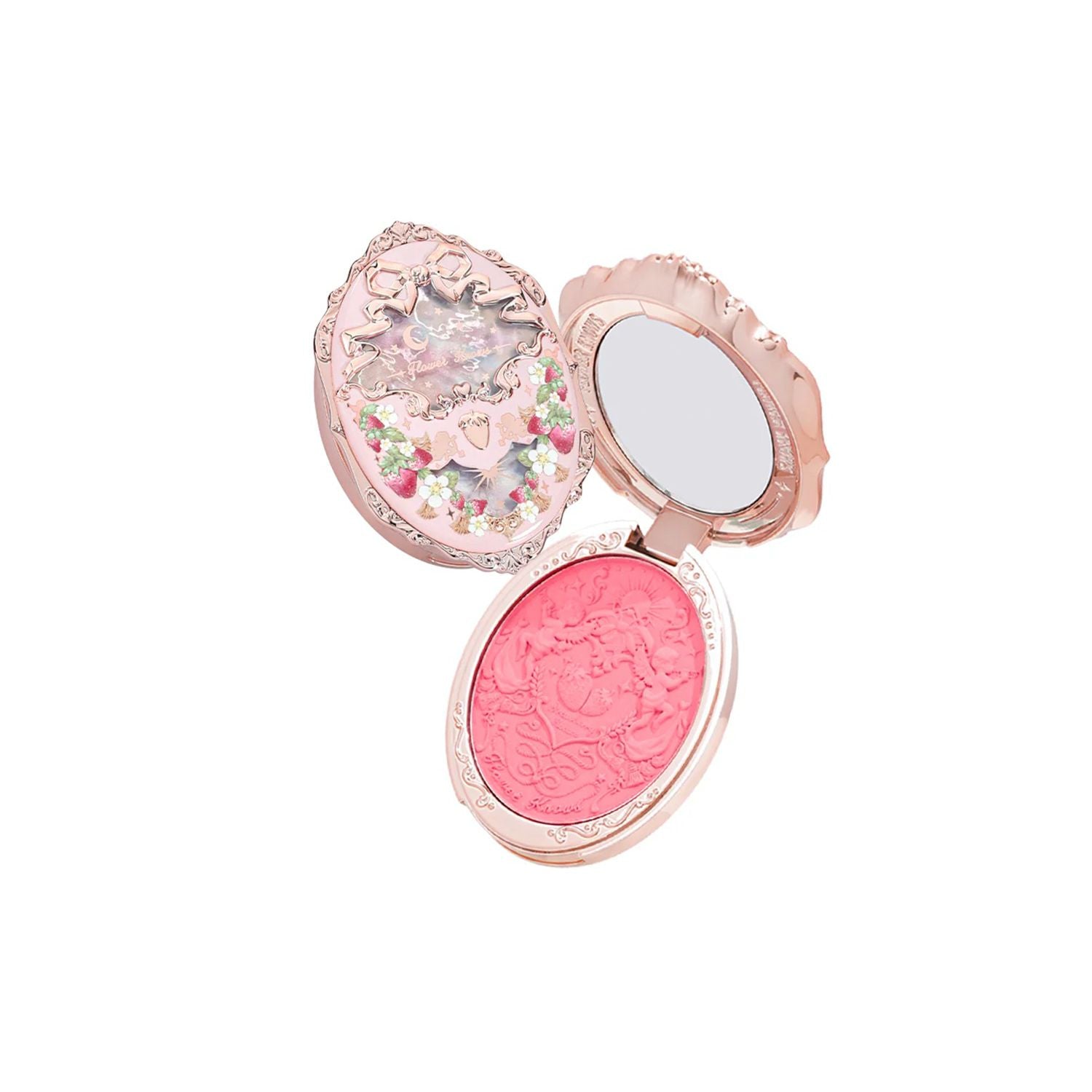 Flower Knows Strawberry Rococo embossed blush G01 Romantic Blossom, UK version