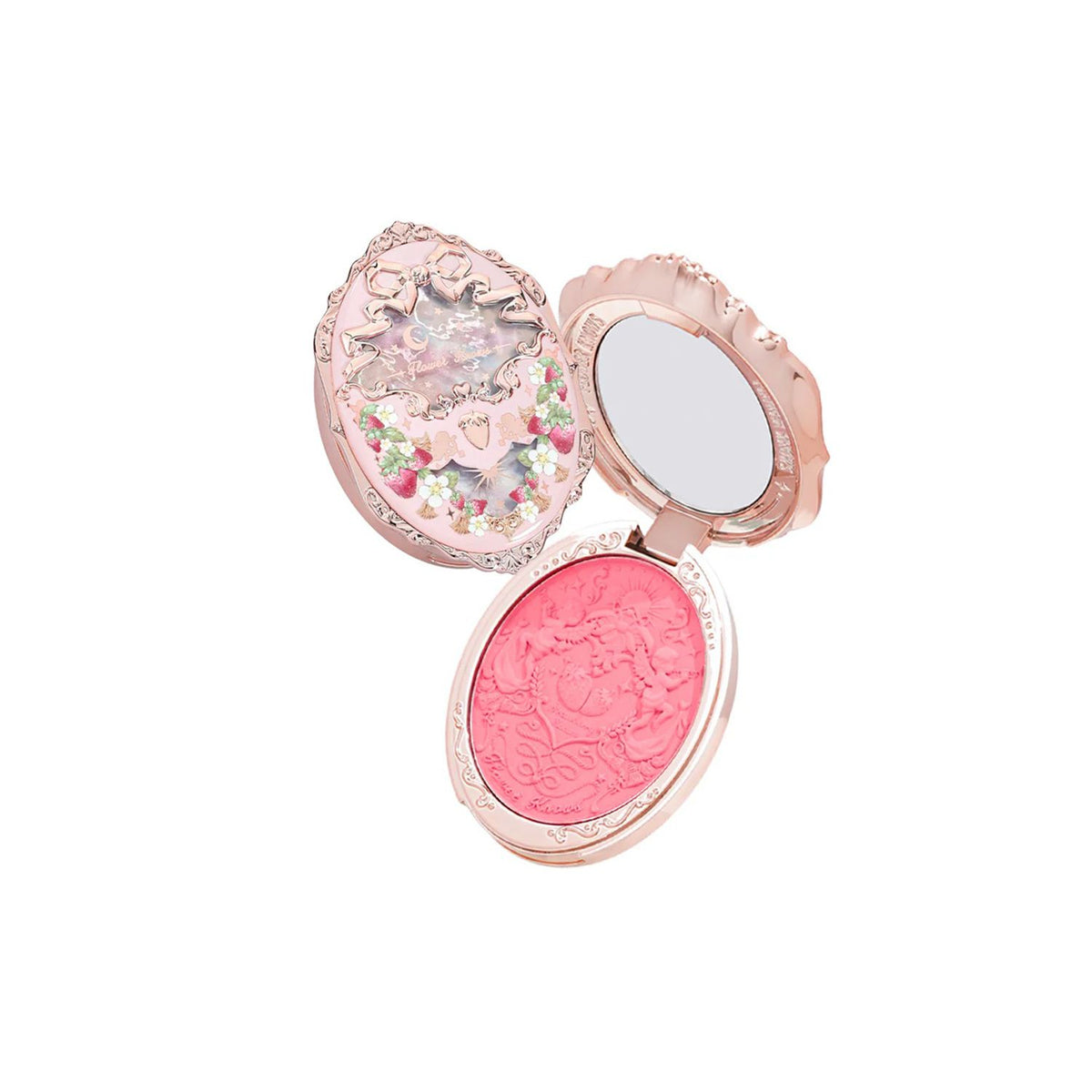 Flower Knows Strawberry Rococo embossed blush G01 Romantic Blossom, UK version
