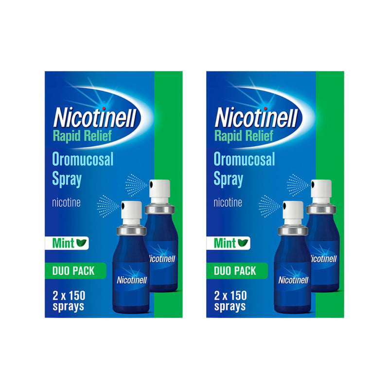 Nicotinell Oromucosal Spray 1mg 4 x 150 sprays, UK version