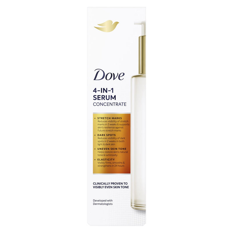Dove 4-in-1 body serum 100ml, UK version