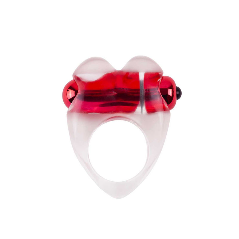 Ann Summers heart-shaped red cock ring 2.6 inch, imported from the UK