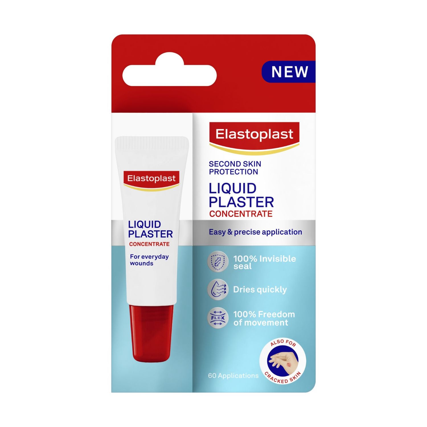 Elastoplast Second Skin liquid plaster 10ml (British brand)