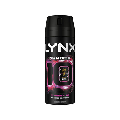 Boots Lynx Number 10 48h Body Spray Deodorant For Men 150ml- Buy online at McGrocer