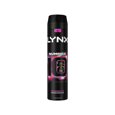 Boots Lynx Number 10 48h Body Spray Deodorant For Men 250ml- Buy online at McGrocer