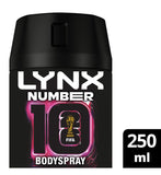 Lynx Number 10 body spray deodorant for men 250ml - British product