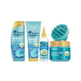 Head & Shoulders Derma Moisture haircare bundle, imported from the UK