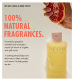 NEOM Wellbeing Squeeze the Day body wash 50ml, UK version