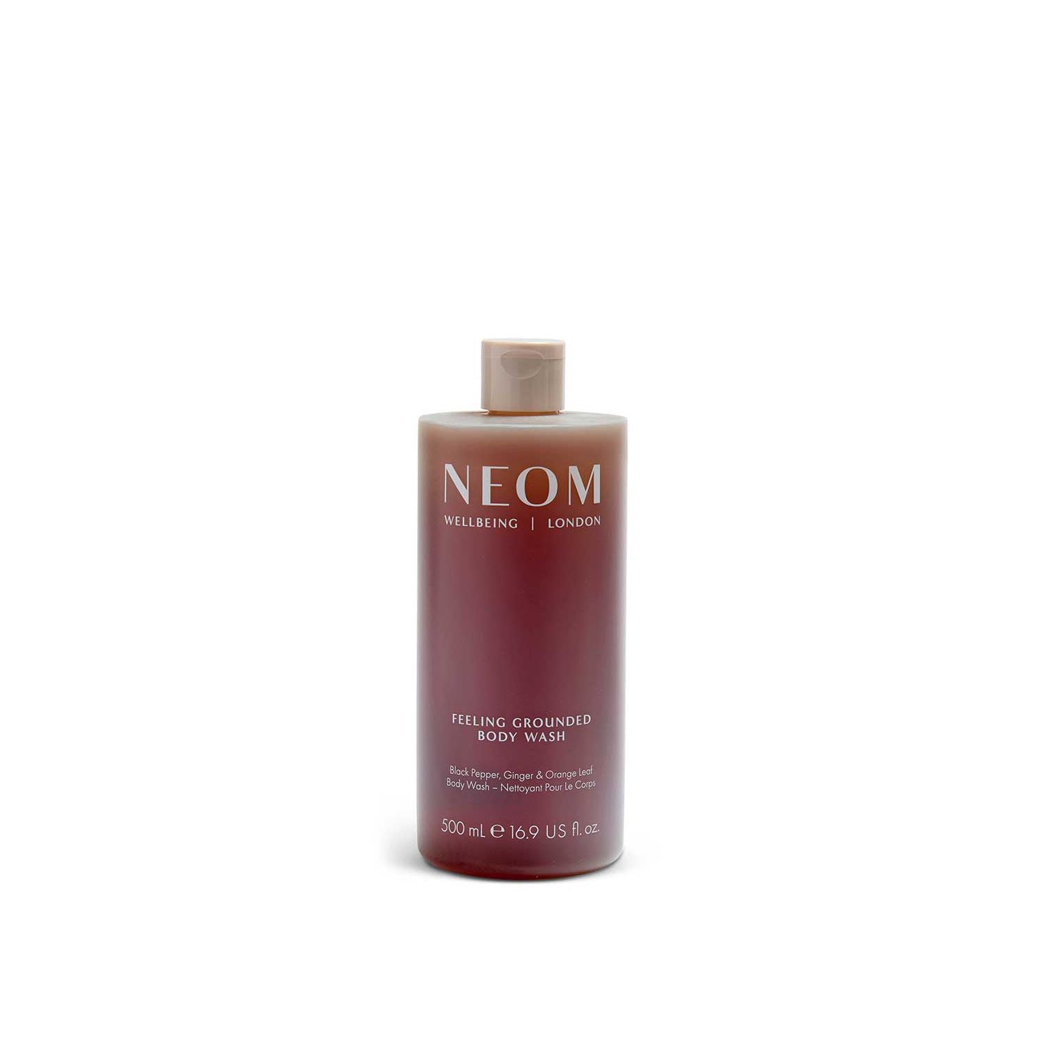 Neom Feeling Grounded body wash 500ml (British brand)