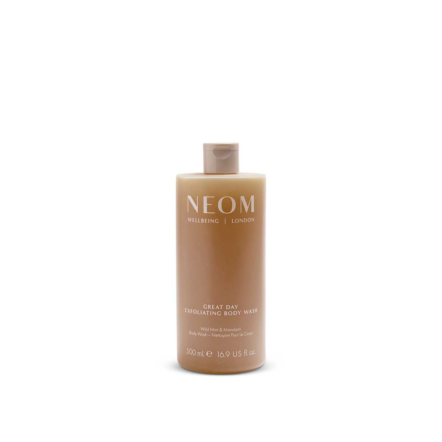 Neom Great Day Exfoliating Body Wash 500ml, UK version