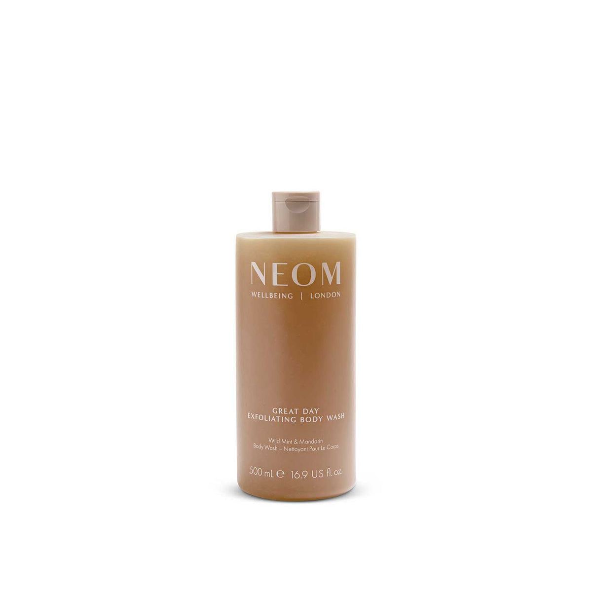 Neom Great Day Exfoliating Body Wash 500ml, UK version