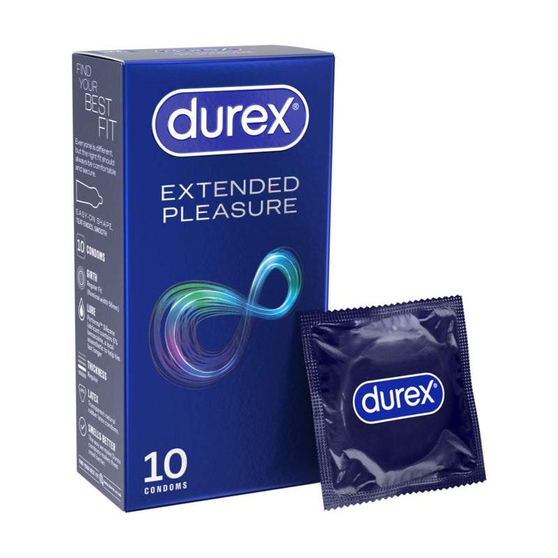 Durex Extended Pleasure condoms 10 pack - British product