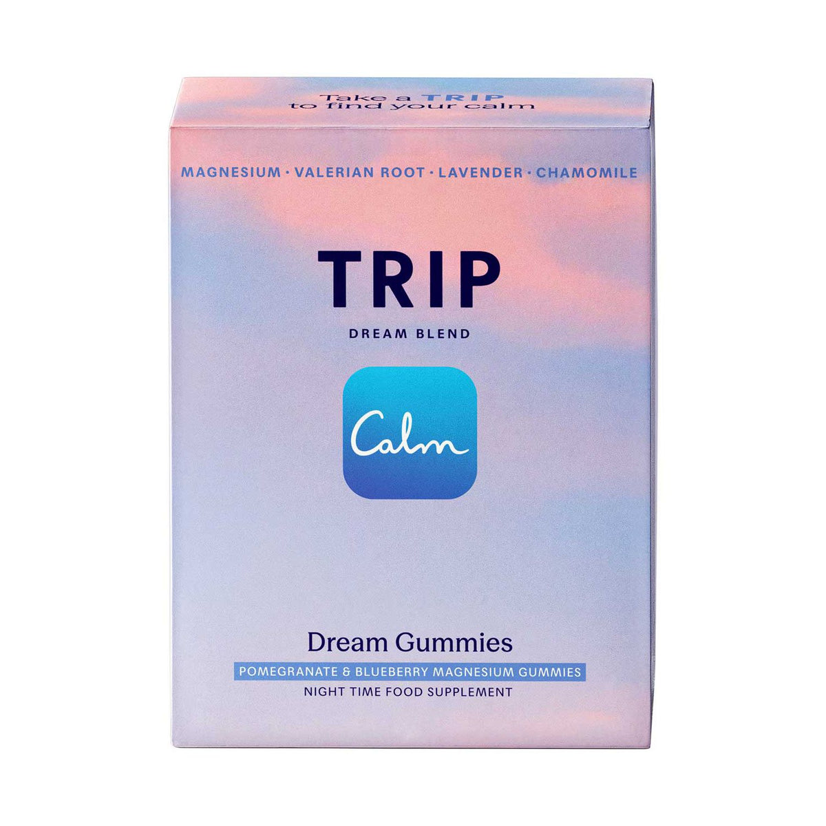 TRIP Dream Gummies 60 gummies supplement, UK version