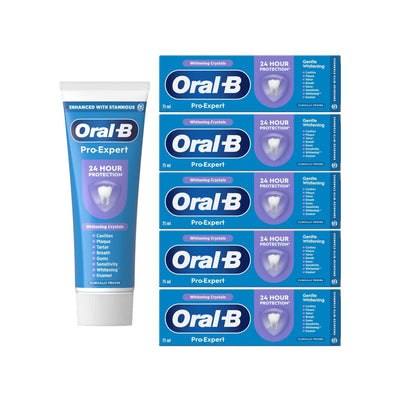Boots Oral-B Pro Expert Healthy White Toothpaste 75ml (Pack of 5)- Buy online at McGrocer