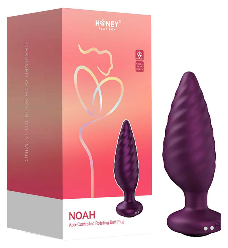 Honey Play Box Noah rotating butt plug, UK version