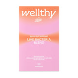Wellthy by Boots daily gut support live bacteria capsules 30 (British brand)