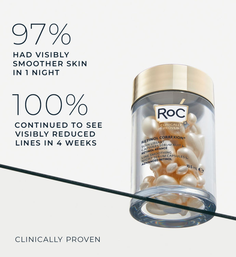 RoC Retinol Correxion night serum capsules 10.5ml - British product
