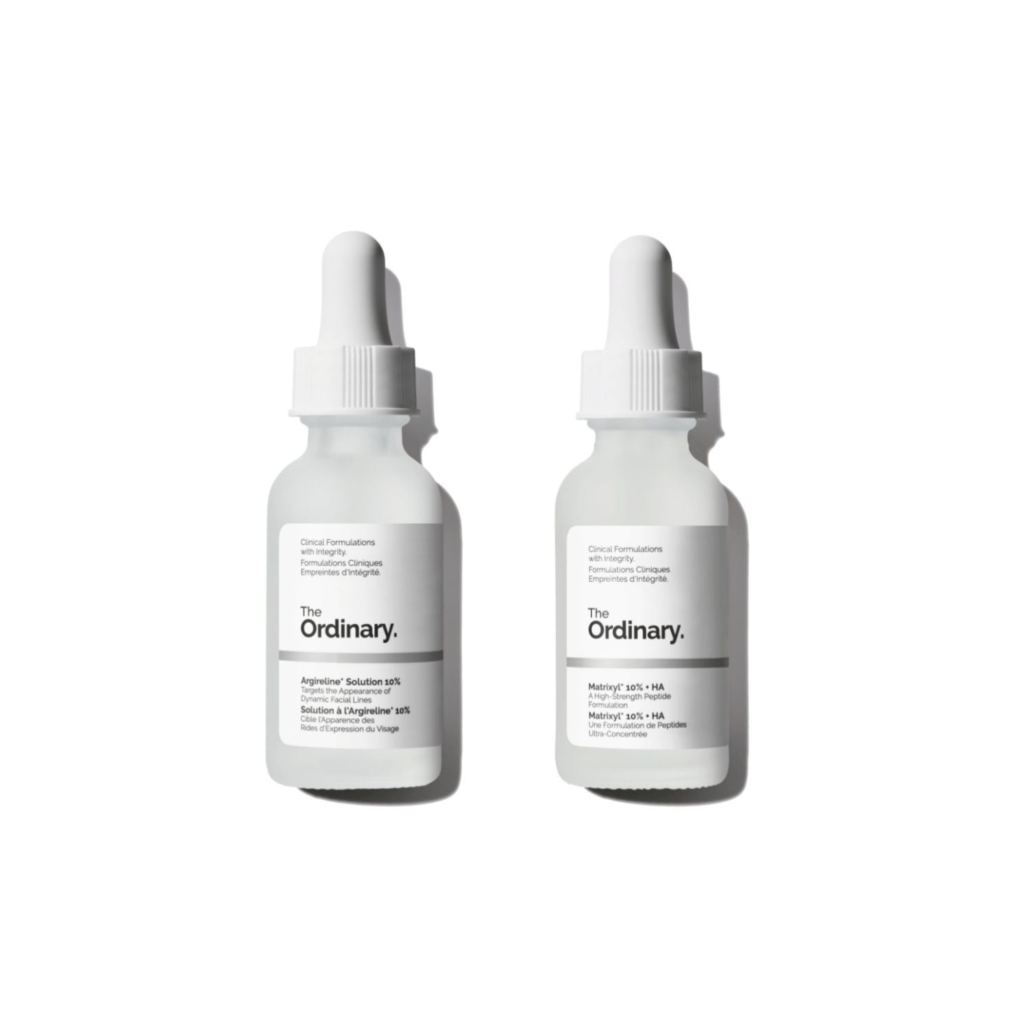 The Ordinary Fine Lines Bundle with Argireline and Matrixyl serums (British brand)