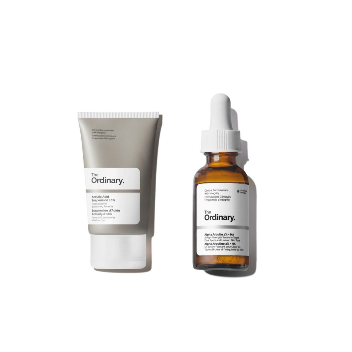 The Ordinary bundle with Alpha Arbutin and Azelaic Acid - British product