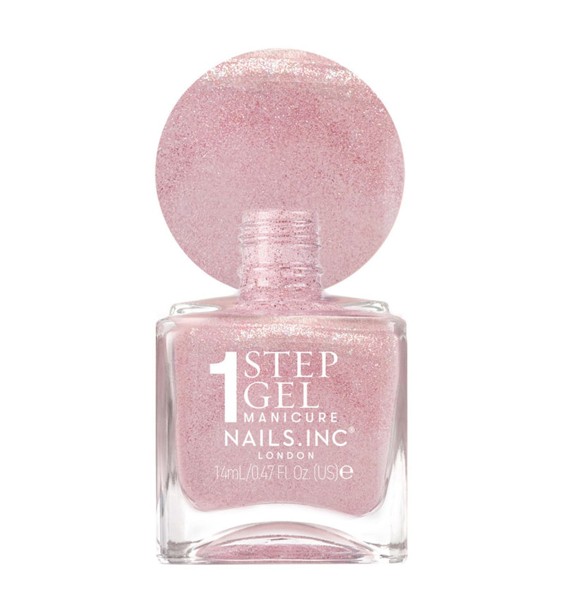Nails.INC It's Topless 1-step gel nail polish Alina nude shimmer 14ml (British brand)