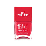 Nails.INC It's Topless 1-Step Gel Nail Polish, INDIA Coral, 14ml