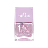 Nails.INC 1-Step Gel Nail Polish Luna Purple Iridescent 14ml (British brand)