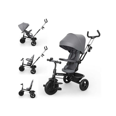 Boots Kinderkraft Aston 2 Plus Tricycle - Grey- Buy online at McGrocer