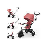 Kinderkraft Aston 2 Plus tricycle in pink - British product