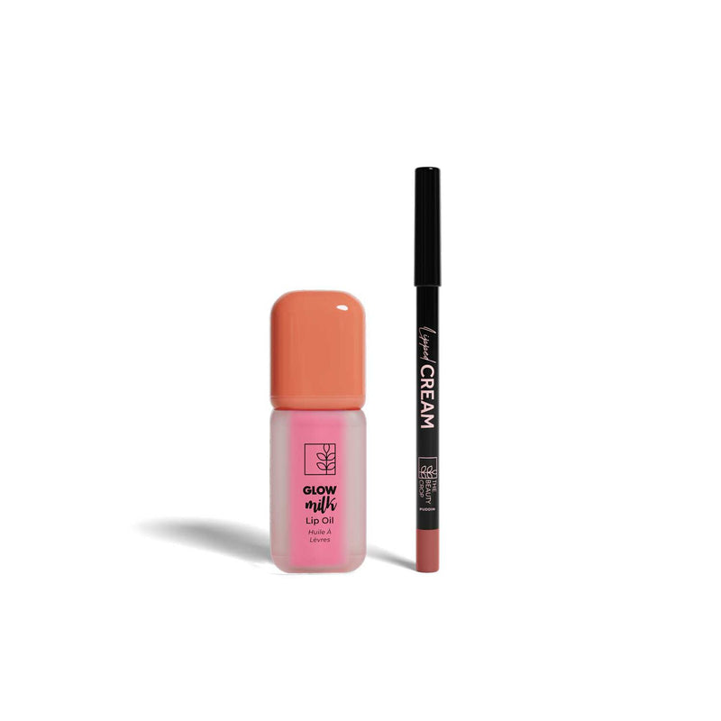 The Beauty Crop Glass Lip Kit Soft Pink, UK version
