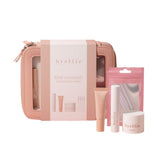 byellie mini essentials bag pink travel set, UK version