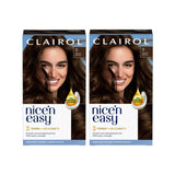 Clairol Nice'n Easy permanent hair dye 5 Medium Brown bundle, UK version