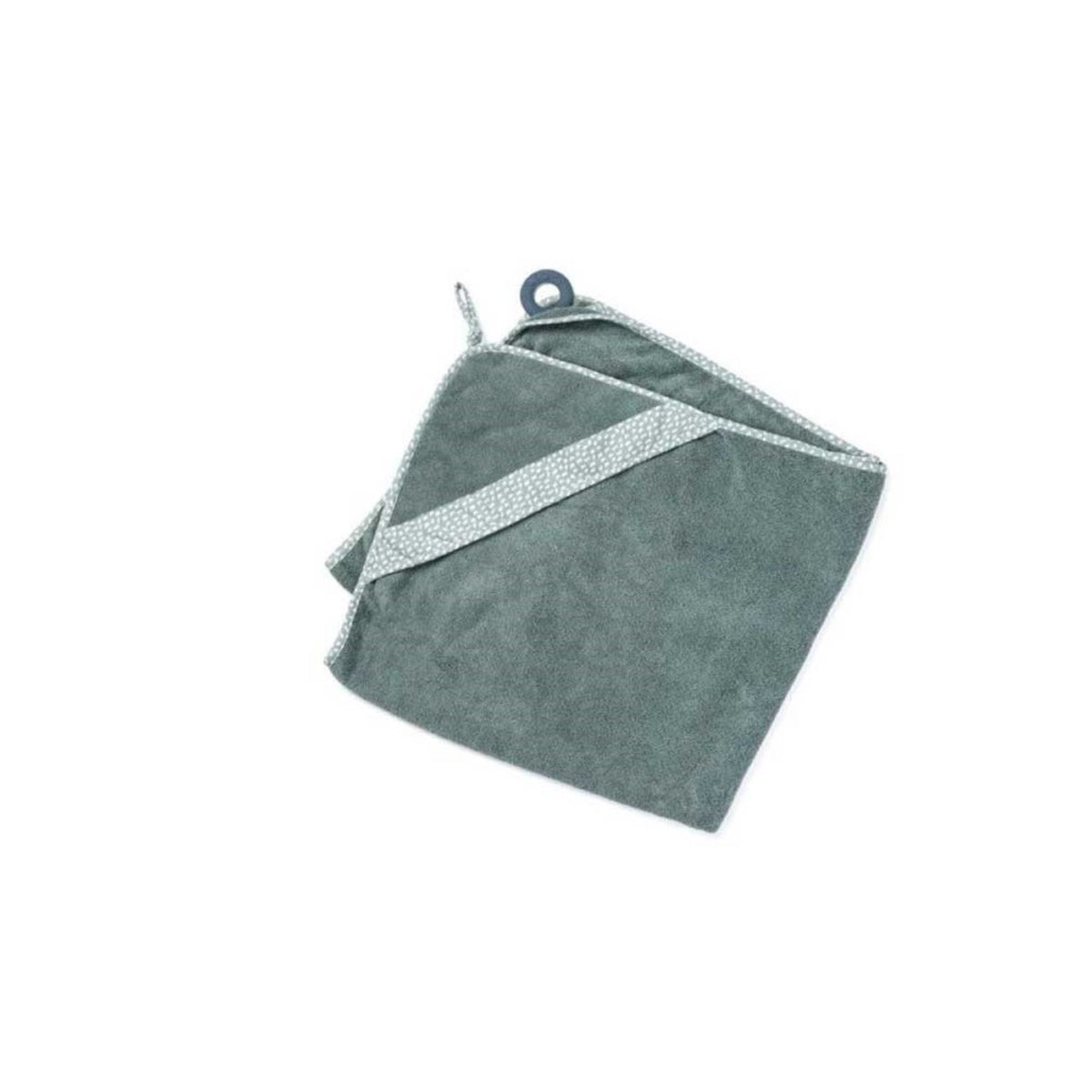 Doomoo hooded bath towel green large - British product
