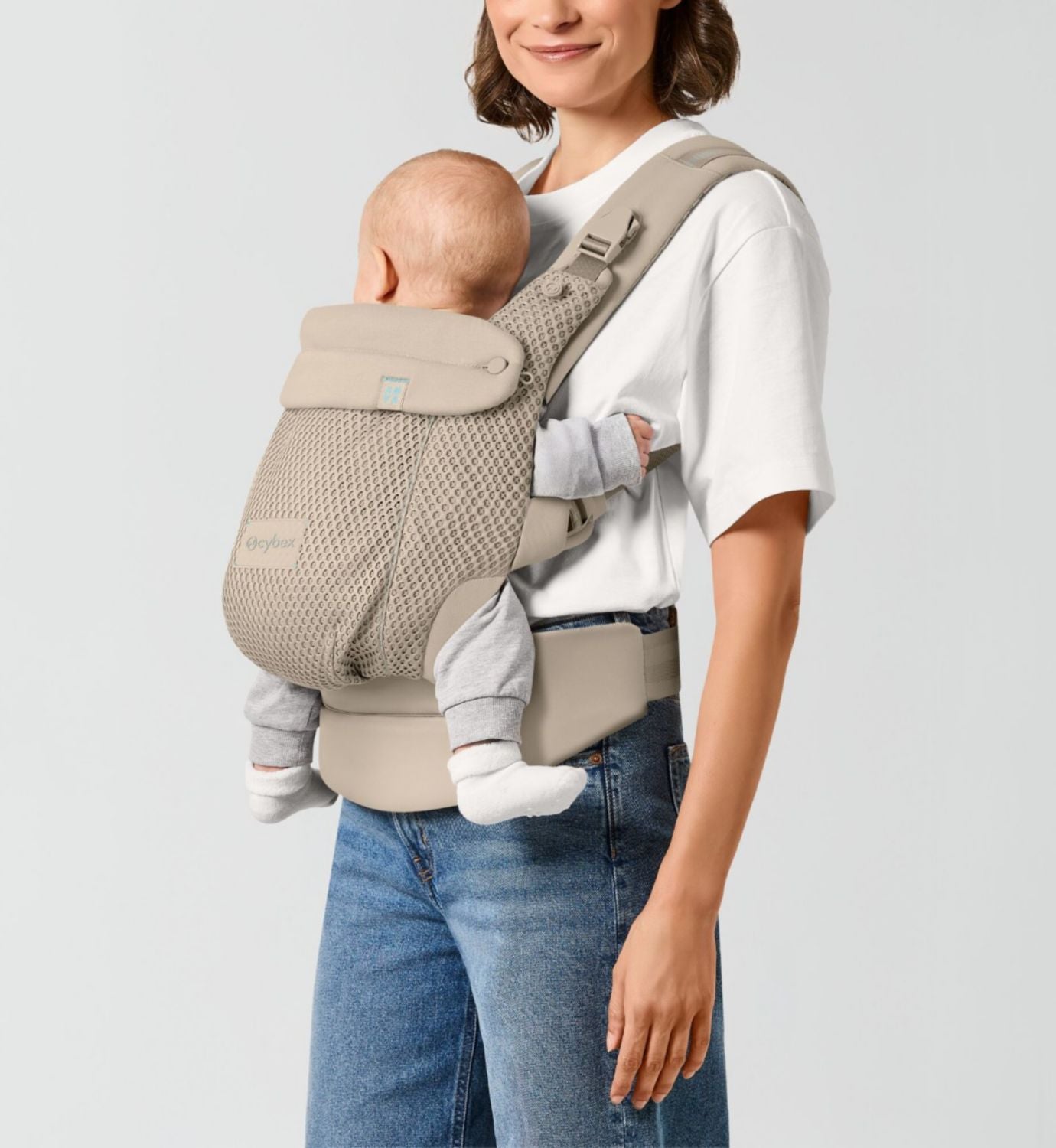 Cybex AMYA baby carrier almond beige (British brand)