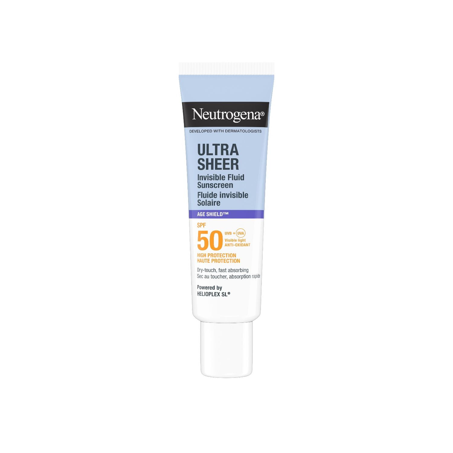 Neutrogena Age Shield SPF50 sunscreen 50ml (British brand)