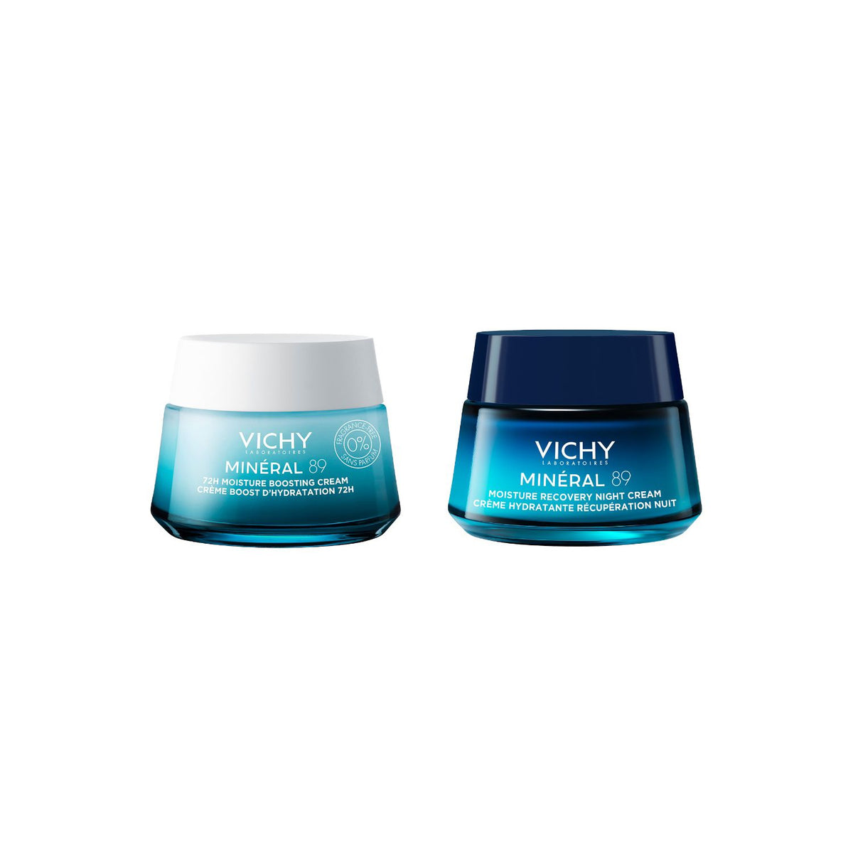 Vichy skincare bundle night serum and cream 2x50ml - British product